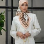 روسری مجلسی مدل دلوین کد141