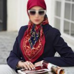 روسری مجلسی مدل دلوین کد142