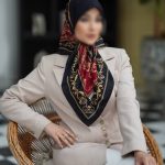 روسری مجلسی مدل دلوین کد144