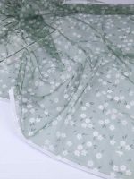 مینی اسکارف توری طرح گل مدل نیلا کد181 - Image 5