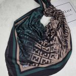 روسری نخی طرح دار کد 282