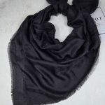روسری نخی وارداتی برشکا لمه دار کد274