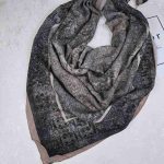 روسری نخی کلیشه طرح شالیزار کد 307