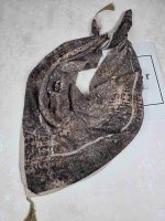 روسری نخی کلیشه طرح شالیزار کد 303