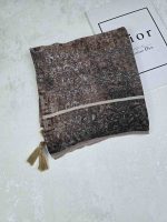 روسری نخی کلیشه طرح شالیزار کد 302 - Image 2