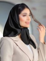 مینی اسکارف کریستال وارداتی کد 260 - Image 2