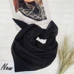 مینی اسکارف کریشه لمه دار کد 258
