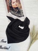 مینی اسکارف کریشه لمه دار کد 258