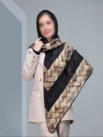 روسری نخی گارزا لبه دست دوز کد 297 - Image 4