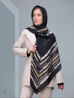 روسری نخی گارزا لبه دست دوز کد 297 - Image 5