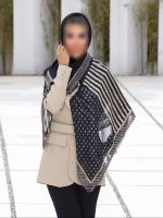 روسری نخی گارزا لبه دست دوز کد 297 - Image 2