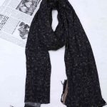 شال نخی طرح گل مدل ژینا کد 248