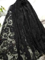 شال توری وارداتی طرح گل کد 331 - Image 3