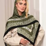 روسری نخی توپی کد 341