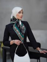 روسری مجلسی ابریشم کد 340