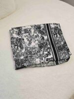 شال طرح جنگلی کد 348 - Image 6